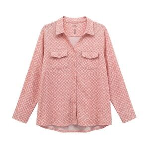 Croft & Barrow Button Up Shirt Peach 2X Peach